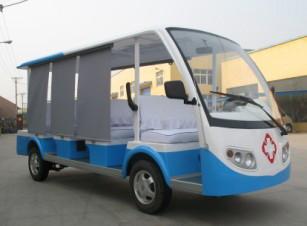 中国 11 座席が付いているタイプ救急車の緊急の電気自動車を 4.2 KW 開けて下さい 販売のため