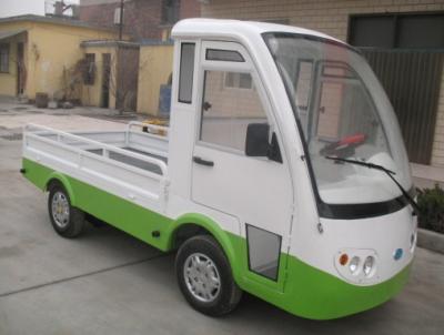 China Cargo 4.2 KW Closed Type Electric Pickup Truck of Strong Tubular steel frame for sale