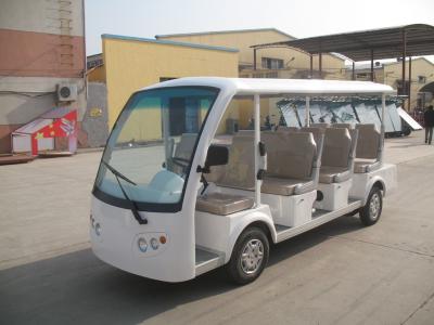 China Eleven Seat Low Speed Electric Shuttle Bus for Resort Tourist Sightseeing for sale