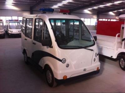 China Four Seat 3 KW Closed Type Street Legal Electric Cart for Campus Security Patrol for sale