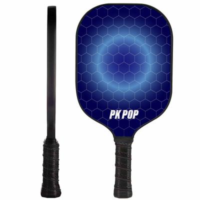 China Customized color Carbon Fiber China  Factory Price Customize PP Honeycomb inner  pickelball paddle Indoor Outdoor  Pickleball  racket for sale