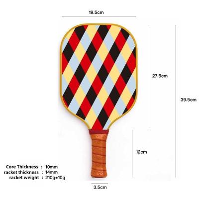 China Color carbon fiber pickleball paddle set Factory Direct durable affordable fiberglass USAPA Approve Graphite Paddle Pickleball  racket for sale