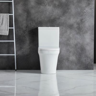 China ANBI Double-Flow Wholesale Plated WC Sanitary Ware Two Piece Ceramic Toilet Strap for sale