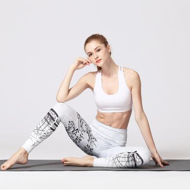 China Breathable Women Yoga Clothes Custom 3D Printed Fitness High Waist Sportwear Legging Yoga Pants Yoga Pants for sale