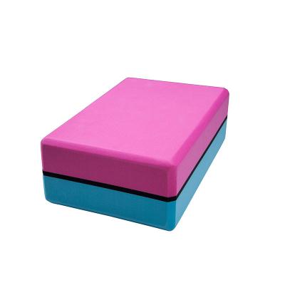 China EVA Home Fitness Series Eva Yoga Block Double Colors for sale