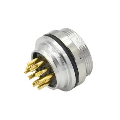 中国 IEC 61076-2-101 Standard Circular MIL Spec Connectors With Brass Coupling Nut 販売のため