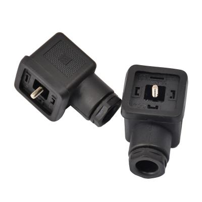 Cina Tipo della spina dell'elettrovalvola a solenoide di potenza europea un PG9/PG11 3 Pin Solenoid Connector in vendita