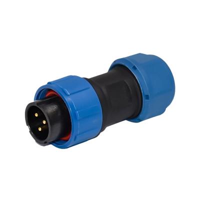 China Conector de poder del varón 3pins IP68 del conector de Rigoal Weipu SP17 en venta