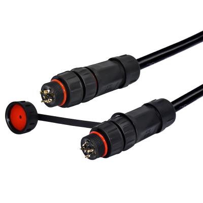 China conectores elétricos impermeáveis de conector de cabo 5pins M19 600V 20A IP67 Ebike à venda