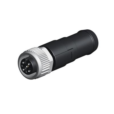 Chine Résistance terminale imperméable Pin Plug de la prise Ip67 M12 de capteur de Pin M12 de connecteur hommes-femmes 4 à vendre