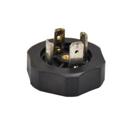 China tipo PA GF de la base A del conector circular del valor del solenoide de 16A Rohs PA66 en venta