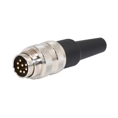 China Conector protegido asamblea recta masculina del tornillo del conector 6P de RIGOAL PA66 M16 en venta