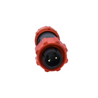 China PC Nylon66 13A Waterproof Cable Connector 7 9 Pin SP13 Series IP68 TPU GF for sale