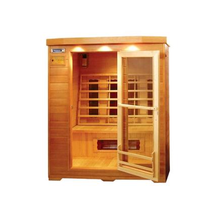 China Computer Control Panel Factory Price Infrared Sauna Tent EMF Sauna Room Far Infrared Thai Sauna for sale