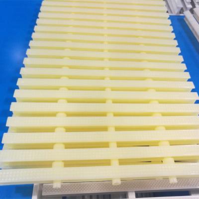 China Overflow grating for square swimming pool or round swimming pool Guangzhou swimming pool equipment factory pp and ABS material in swimming pool for sale