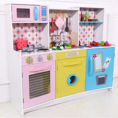 China Educational kitchen wooden toy for sale