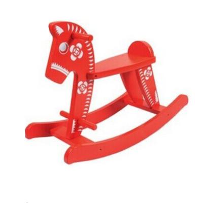 China Ride On Wooden Toy Kids Double Seat Rocking Horse Toy Factory Price for sale