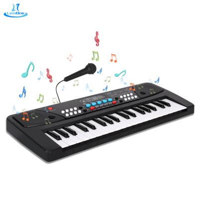 China 8 Tones Portable Educational Electronic Musical Instrument 37 Keys Piano Keyboard Organ Toys For Kids Gift for sale