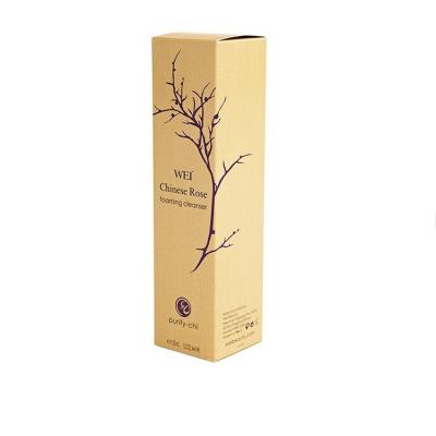 China Recyclable Factory wholesale custom perfume cosmetics luxury paper box skin care box double-sided printing color packaging box for sale