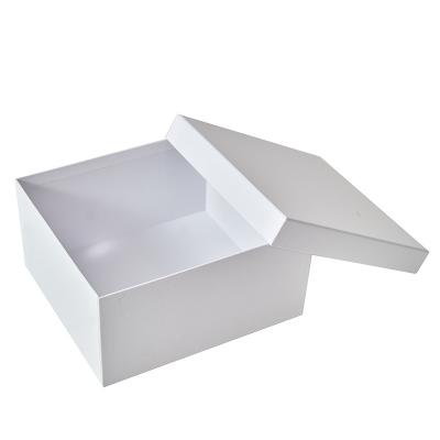 China Recyclable Corrugated box gift box Blank kraft paper product thickened white card lotion carton custom logo for sale