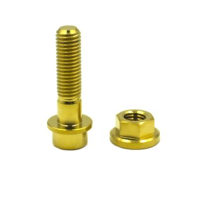 China Gold Industry High Strength Titanium Alloy Bolt Ti-6ALl-4V M7 for sale