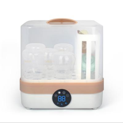 China Hot Selling BPA Free Shenzhen High Temperature Steam Disinfection Baby Bottle Dryer Sterilizer For 6 Bottles for sale