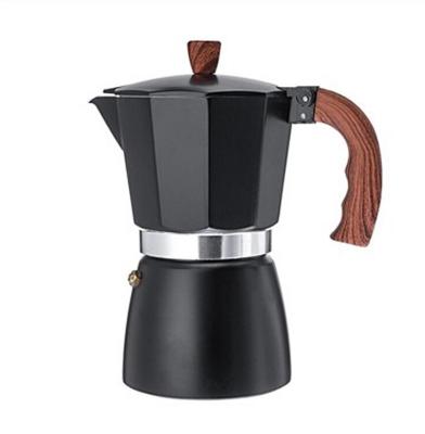 China WITH LID Moka Border Hot Sale Household Aluminum Concentration Drip Filter Extraction Coffee Set Portable Italian Kitchen Tableware for sale