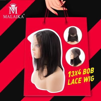 China No Tangle Christmas Sale Free Shipping Lead Hair Lace Front Blunt Cut Wigs for sale