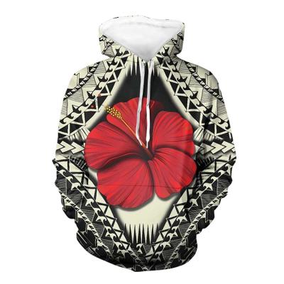 China Polynesian Plumeria Design Turtle Hibiscus Turtle Hibiscus Loose Plumeria Design Cute Logo Women Anti-pilling Sweatshirt Tops Polyester Sweets White for sale