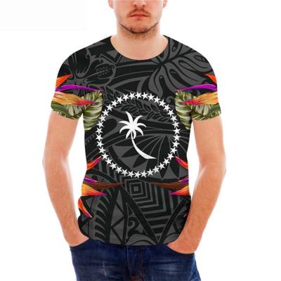 China QUICK DRY Summer O-Neck Short Sleeve Graphic Print Plus Size Crew Neck Mens T-Shirts for sale