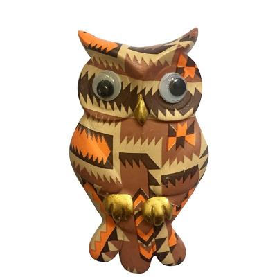 China Wholesale Custom Durable Cartoon Animal Resin Owl Decor Fridge Magnets 3D Fridge Stick Crafts for sale