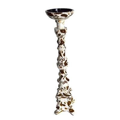 China Wholesale modern wedding Nordic home decoration candlestick resin style unique creative candle holder for candlestick for sale