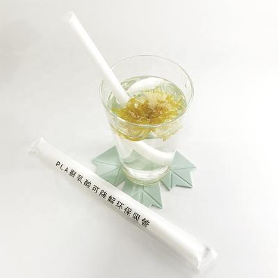 China Wholesale Compostable Straws Bio Straws Eco Friendly Travel PLA Straw for sale