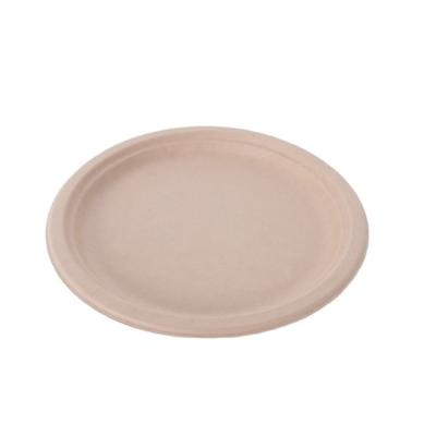 China Minimalist High Quality Recycled Paper Pulp Dish Customized Paper Plates Paper Pulp Tray for sale