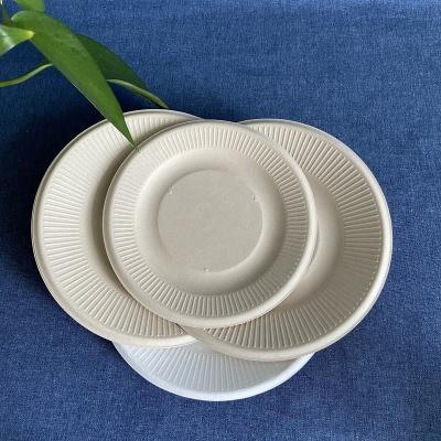 China Disposable High Quality Biodegradable Dishes Bulk Disposable Dishes Dessert Trays Lace Up Dish for sale