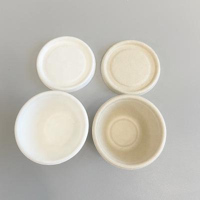 China 2 Ounce Biodegradable Sauce Cup With Lid Kids Cup Biodegradable Disposable Sauce Cups for sale