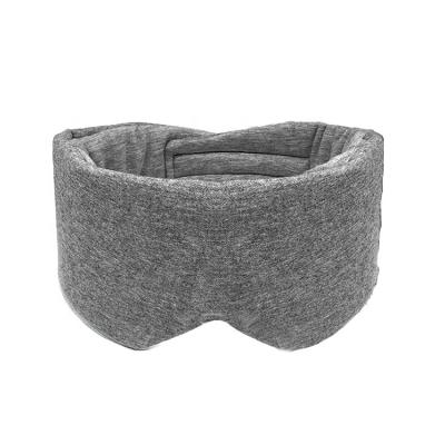 China EYE Amazon Cotton Handmade Comfort Travel Sleeping Eye Mask Breathable Adjustable Visor for sale