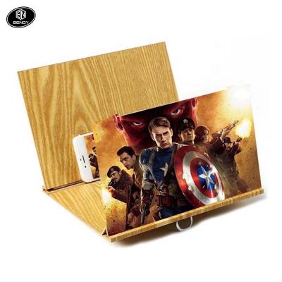 China Portable Plexiglass Amazon Cell Phone Stand High Definition Phone Screen Amplifier for sale