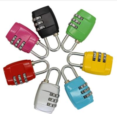 China Hot Sale Eco-friendly High Quality Discount 3 Combination Suitcase Digital Tool Boxes Travel Luggage Pad Lock for sale