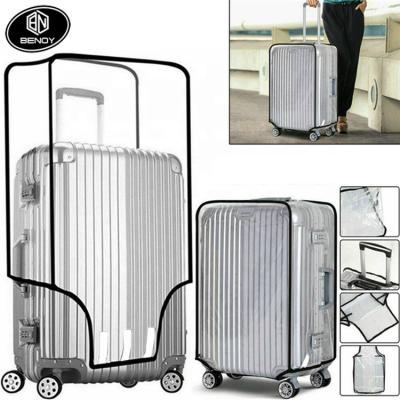 China Modern PVC Amazon Suitcase Protector Anti Scratch Waterproof Luggage Cover for sale