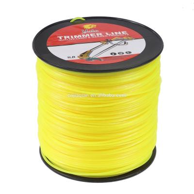 China 2019 durable hot sale garden tool round grass trimmer line 2.4mmX5LB pa6 nylon line for grass cutter for sale