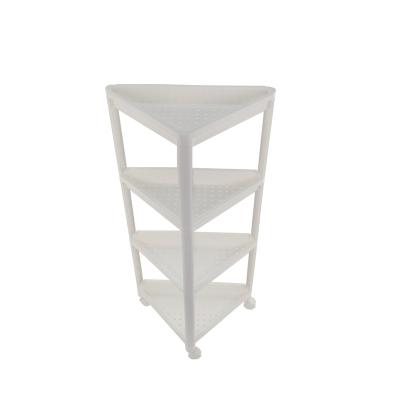 China Sustainable Plastic Trolley Bathroom Salon Purposed Storage Racks for sale