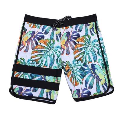 China QUICK DRY 2023 OEM Custom Men Swimwear Trunks Polyester Waterproof Quick Dry Men Swim Shorts Board Shorts for sale