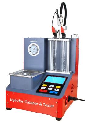 China 110V 220V Injetor de combustível Limpeza Tester Machine Quatro cilindros Autool Injetor Tester à venda