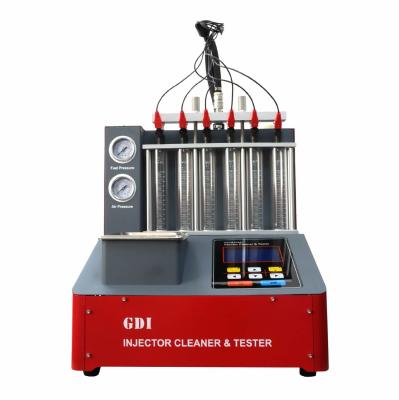 China 0-10 Bar Injector Tester Cleaner GDI 4.5L Injector de combustível de automóveis Tester e limpador à venda