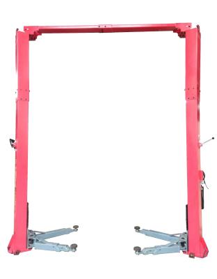 China Red MLT-245AT 2 Post Truck Lift 1 Ton -10 Ton Two Post Car Lift for sale