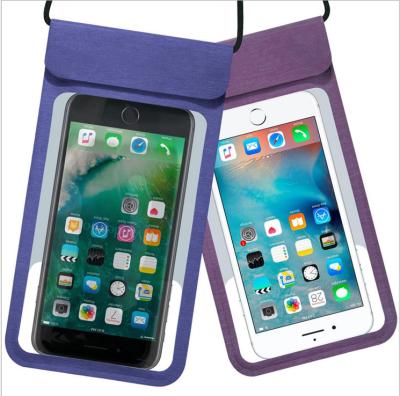 China Caso completamente impermeable de IPhone del universal para nadar tamaño modificado para requisitos particulares en venta