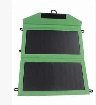 China 2 Panels Colorful Foldable Solar Charger , Sunpower Folding Solar Panels for sale