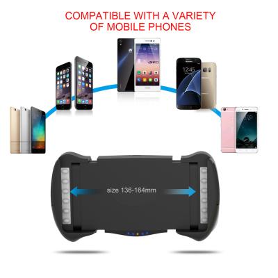 China Wireless Cell Phone Grip Quick Charge Power Bank Game Controller Android Gamepad for sale