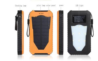 China El cargador de batería externo de la energía solar del puerto de USB 2 DC 5V/1A entró para IPhone 6/6s en venta